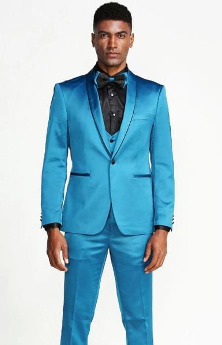 Light Blue Tuxedo - AlbertoNardoniStore