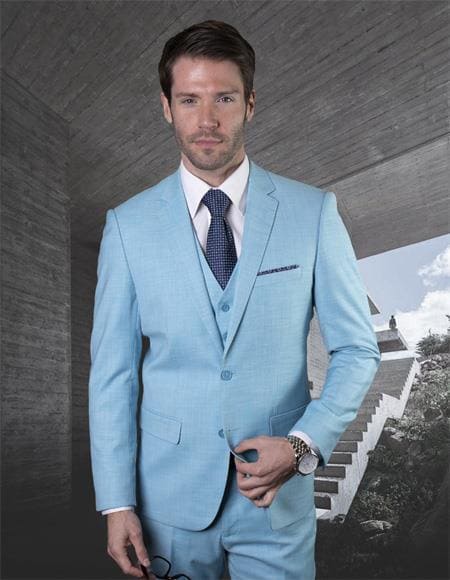 Light Blue Tuxedo - AlbertoNardoniStore