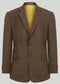 Light Brown Tweed Suit - Taupe Color Tweed Suit - AlbertoNardoniStore