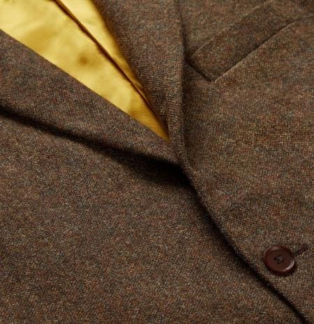 Light Brown Tweed Suit - Taupe Color Tweed Suit - AlbertoNardoniStore