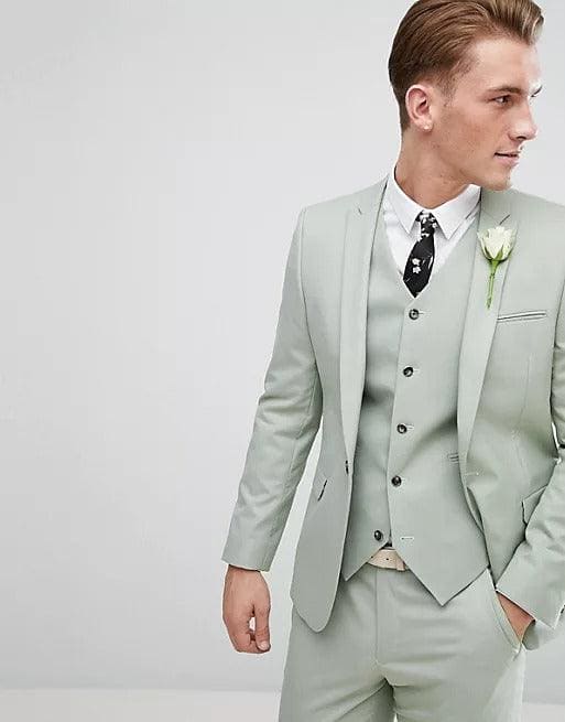 Mens Light Green Suits – Alberto Nardoni