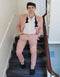 Light Pink Suit - Mens Light Pink Suit - AlbertoNardoniStore