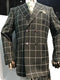 Men Black Plaid Blazer Mens - AlbertoNardoniStore