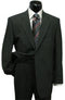 Men's Black Classic Wool Business Wedding Suit - AlbertoNardoniStore