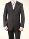 Men's Liquid Black 3 Button Suits On Sale - AlbertoNardoniStore