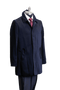 Men's Navy Raincoat 3/4 Length - AlbertoNardoniStore