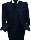 Mens 1930s Suits - Navy Suit - AlbertoNardoniStore