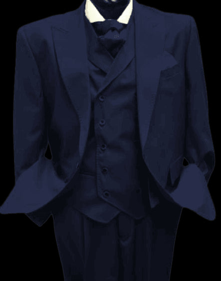 Mens 1930s Suits - Sapphire Suit - AlbertoNardoniStore