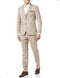 Mens Beige Tweed Suit - AlbertoNardoniStore