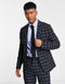 Mens Black Plaid Suit - AlbertoNardoniStore