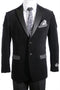 Mens Black Velvet Blazer - AlbertoNardoniStore