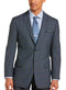 Mens Blue Plaid Blazer - AlbertoNardoniStore