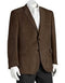 Mens Brown Extra Long Blazer - AlbertoNardoniStore