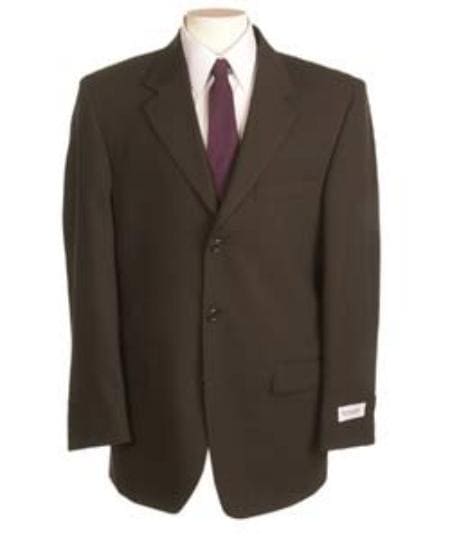 Mens Chocolate Linen Suit - AlbertoNardoniStore