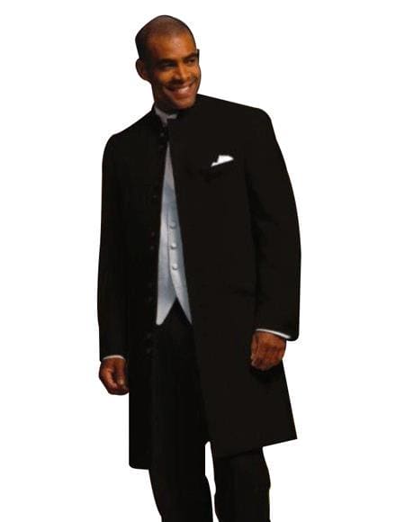 Mens Clergy Suits - Black - AlbertoNardoniStore