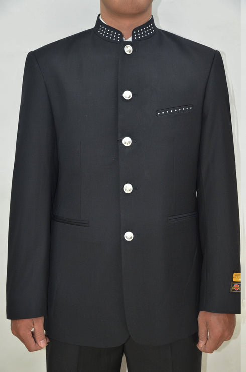 Mens Clergy Suits - Black Diamond - AlbertoNardoniStore