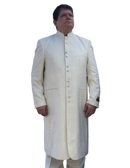 Mens Clergy Suits - Ivory - AlbertoNardoniStore