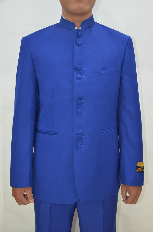 Mens Clergy Suits - Royal Blue - AlbertoNardoniStore