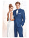 Mens Cobalt Blue Suit - AlbertoNardoniStore