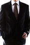 Mens Corduroy Black Blazer - AlbertoNardoniStore