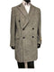 Mens Driving Coat - Mens Carcoat - Gray Wool Coat - AlbertoNardoniStore