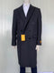 Mens Full Length Wool and Cashmere Overcoat - Winter Topcoats - Grey Coat - AlbertoNardoniStore