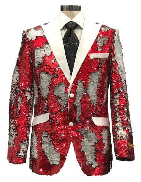 Mens Glitter Blazer - AlbertoNardoniStore