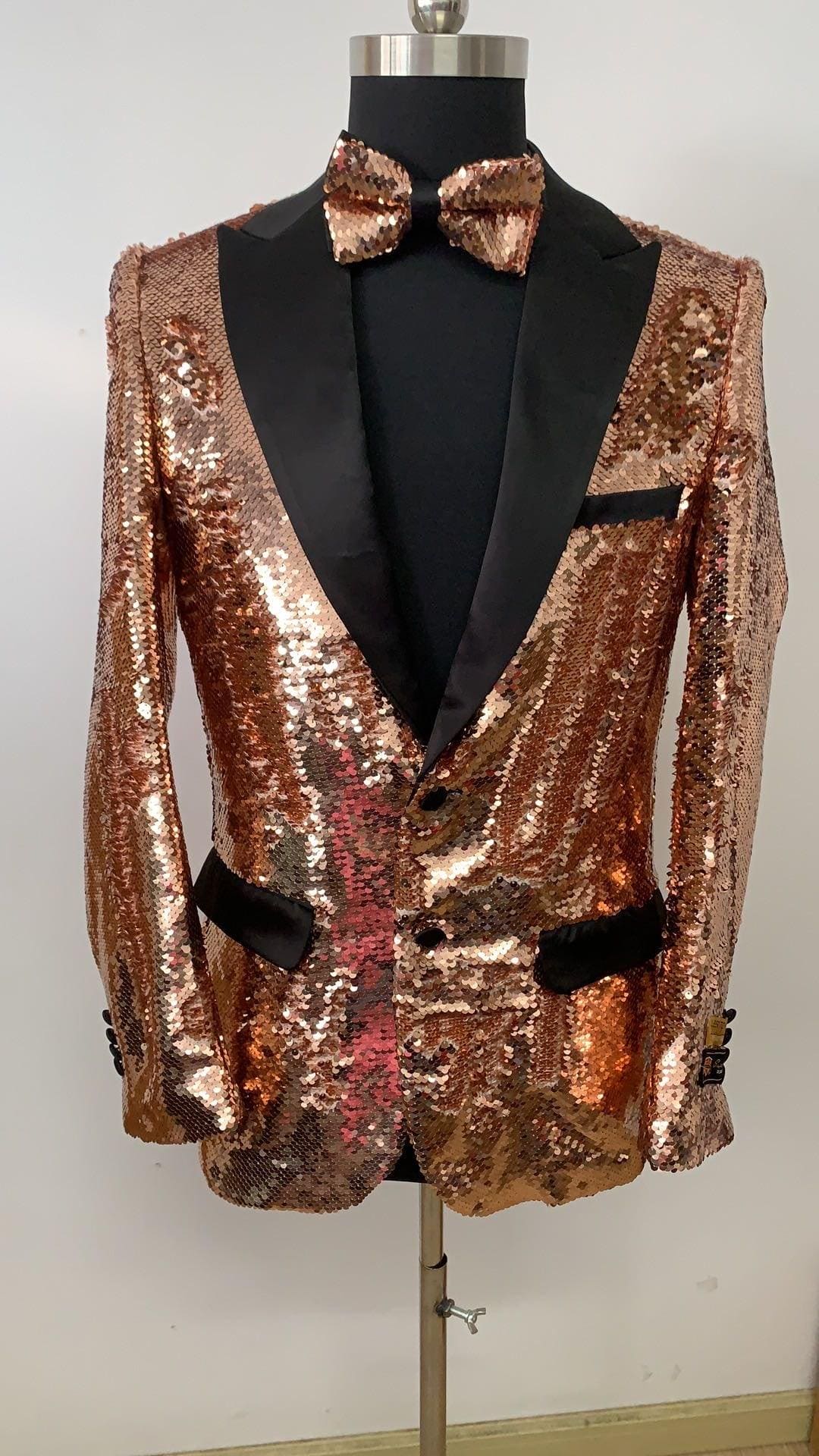 SNOWFLAKES SEQUIN BLAZER – The Refinery