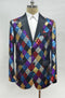 Fashion-6#  Rainbow - Mens Wholesale Blazers - AlbertoNardoniStore