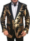 Mens Gold Sequin Blazer - AlbertoNardoniStore