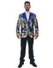 Mens Gold Sequin Blazer - AlbertoNardoniStore