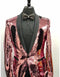 Mens Gold Sequin Blazer - AlbertoNardoniStore