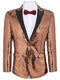 Mens Gold Sequin Blazer - AlbertoNardoniStore