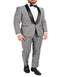 Mens Gray Tweed Suit - Gray Wool Suit - Winter Fabric Heavy Suit - AlbertoNardoniStore