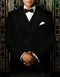 Mens Great Gatsby | Leonardo Dicaprio Vested Tuxedo in Black - AlbertoNardoniStore