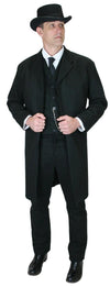 Mens Green Frock Coat - AlbertoNardoniStore