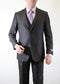 Mens Grey Tweed Suit - Winter Fabric Heavy Suit - AlbertoNardoniStore