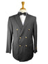 DB-1 Black - Mens Wholesale Suit - AlbertoNardoniStore