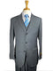 3-A-3BV1P	Charcoal-Pinstripe - AlbertoNardoniStore