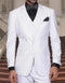 Mens John Travolta Saturday Night Fever Disco Suit in White - AlbertoNardoniStore