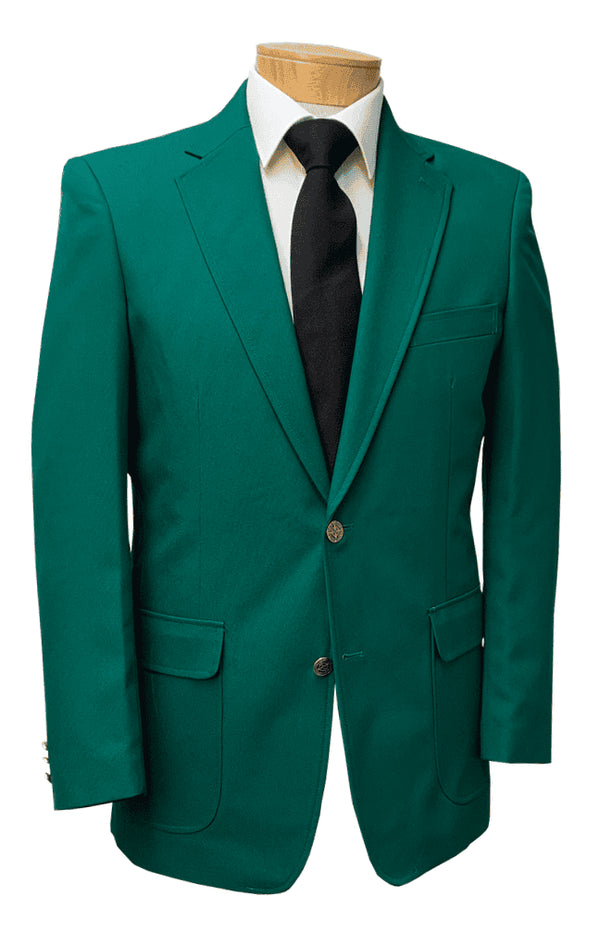 Mens Kelly Green Blazer - AlbertoNardoniStore