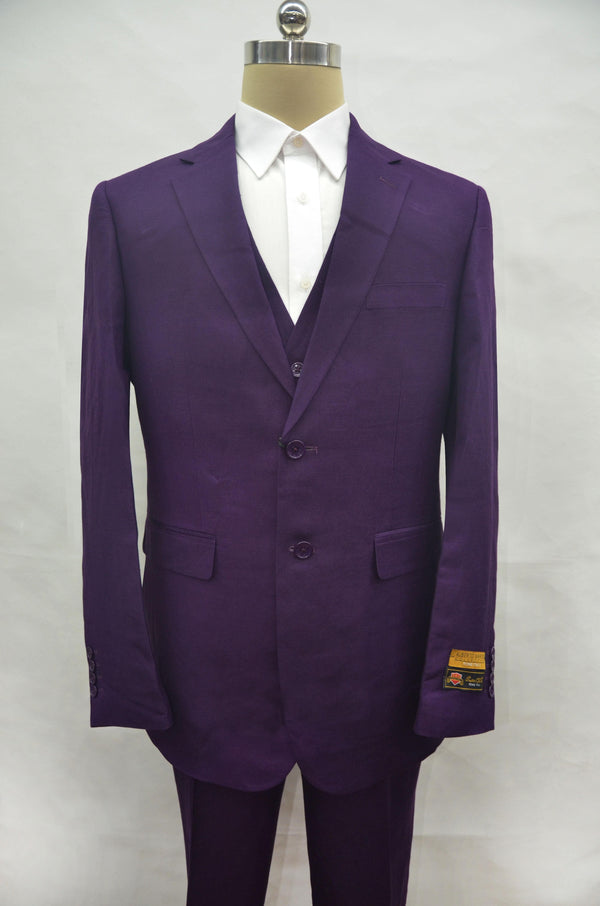 Linen-2BV - Dark Purple - AlbertoNardoniStore