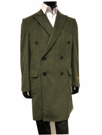 Mens Long Peacoat - Long Peacoat - AlbertoNardoniStore