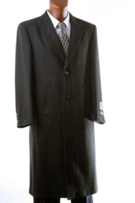 Mens Luxury Wool Hand- Full Length Topcoat - AlbertoNardoniStore