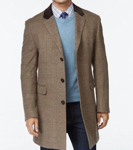 Mens Mid-Length Coats - 3/4 Length Mens Coat - AlbertoNardoniStore