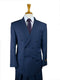 Mens Navy Double Breasted Suit