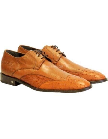 Mens Alligator Loafer Mens Cognac Vestigium Genuine Caiman Belly Stylish Dress Loafer Full Leather Lining main image 1
