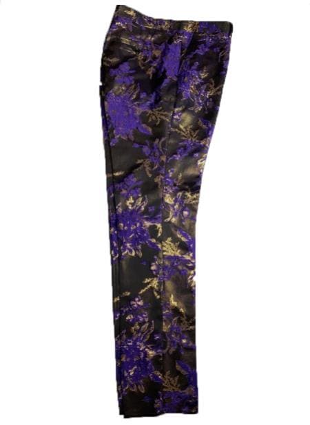 Mens Paisley Dress Pants - AlbertoNardoniStore