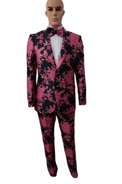 Mens Pink Prom Suit - AlbertoNardoniStore
