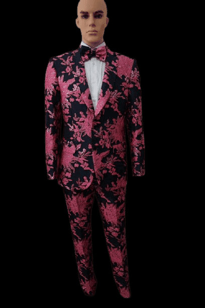 Mens Pink Prom Suit - AlbertoNardoniStore